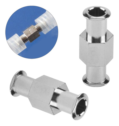 Acoplador Luer, Conector De Jeringa, 10 Piezas, Juntas Doble