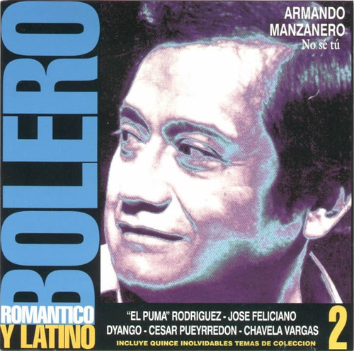 Bolero Romantico Y Latino 2 Armando Manzanero Cd 