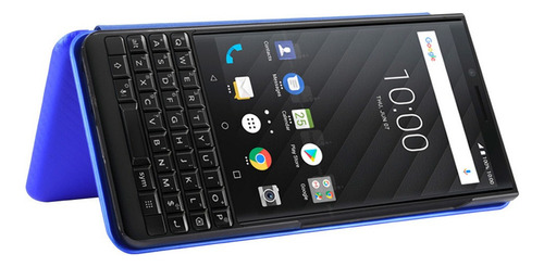 Funda Con Tapa Anticaída De Fibra De Carbono Para Blackberry