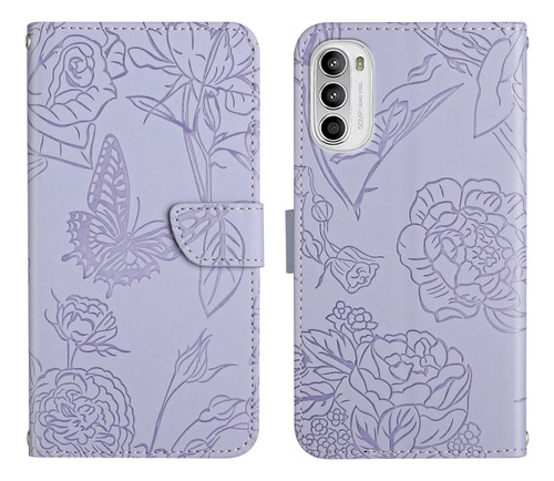 Funda De Teléfono De Cuero Para Motorola Moto G82 Z