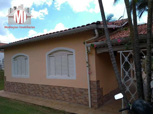 Linda Chácara Com 03 Dormitórios, Piscina, Área Gourmet, Pomar, Pertinho Da Cidade À Venda, 800 M² Por R$ 350.000 - Zona Rural - Pinhalzinho/sp - Ch0003