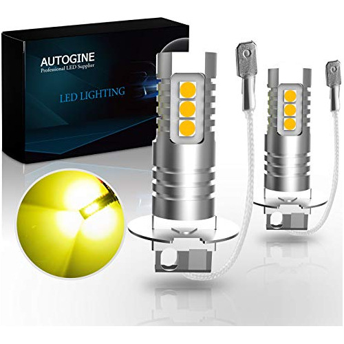 Autogine H3 Led Luces Antiniebla, 2000 Lúmen