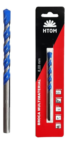 Broca 10mm Multifunção Multimaterial Fura Tudo Metal Duro