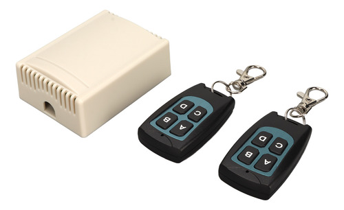 Relé De Módulo Remoto Sem Fio 4 Canais 10a Abs 433mhz