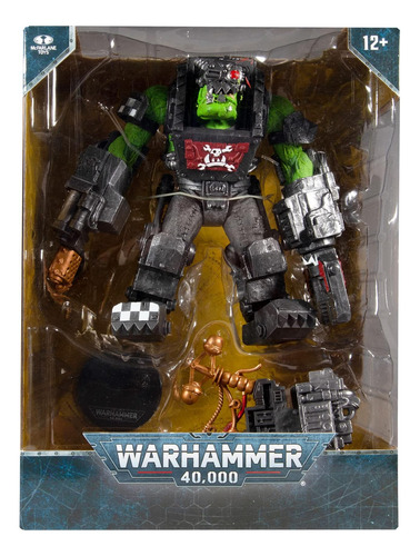 Warhammer 40,000 Ork Big Mek Mega Figura De Acción Con Acces