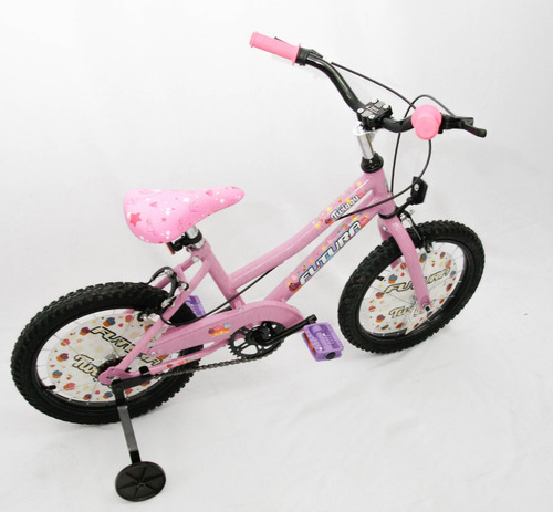 Bicicleta Infantil Nena Futura Rod.16 Twiggy Con Rueditas