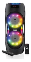 Comprar Altavoz Bluetooth Rca Disco 206 Rgb, 2 Subwoofers 6.5 