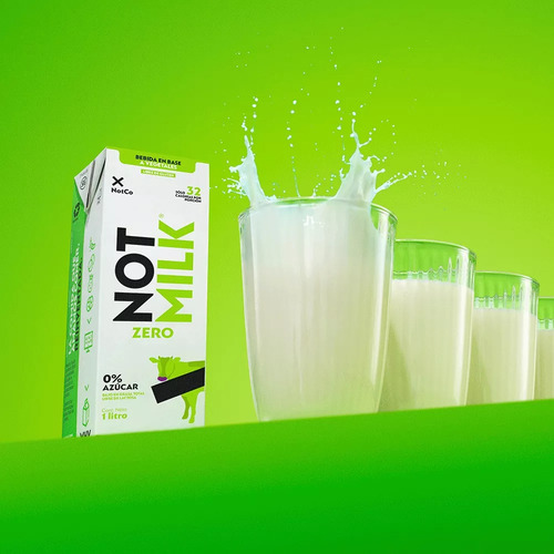 Bebida Vegetal Leche Not Milk Zero Cero Azúcar 1 L