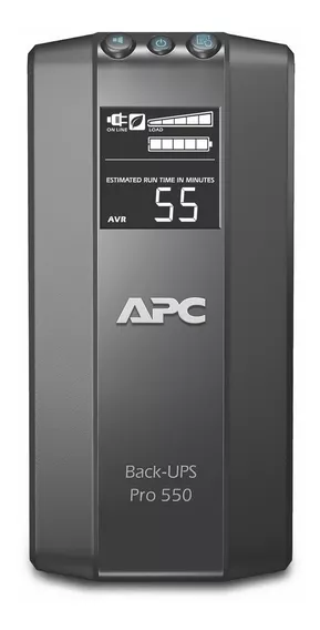 APC Back-UPS BR550G-AR 550VA entrada y salida de 230V negro