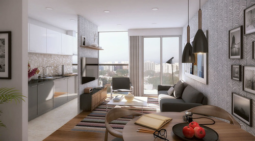 Imagen 2 de 8 de Imperdible Apto 1 Dormitorio-terraza Zona Punta Carretas!!