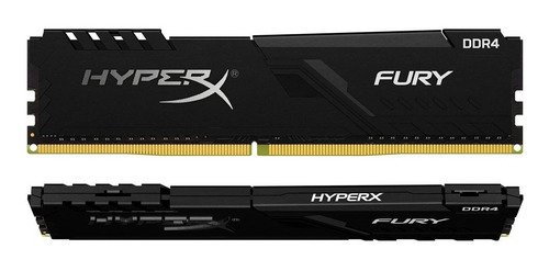 Memoria RAM Fury DDR4 gamer color negro 8GB 1 HyperX HX432C16FB3/8