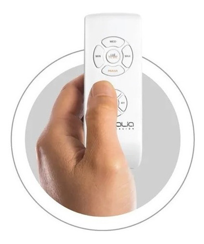 Imagen 4 de 7 de Ventilador De Techo Blanco Moderno Protalia Premium