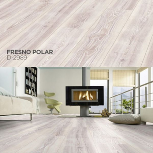 Pisos Flotantes Kronotex 8mm- Con Bisel- Caja 2,13m2 Fresno Polar