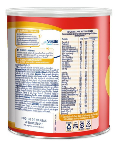 Alimento En Polvo Boost® Senior Café Con Leche 370g