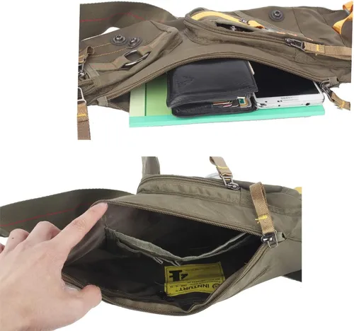 Innturt nylon sling bag deals