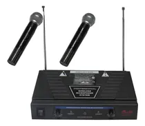 Comprar 2 Microfonos Gbr Microfono Karaoke Vhf Mano Vincha Corbatero