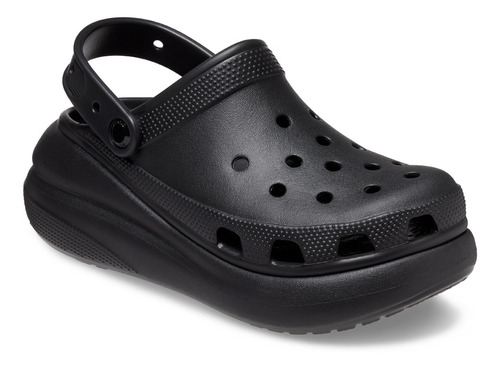 Zueco Crocs Classic Crush Unisex Black