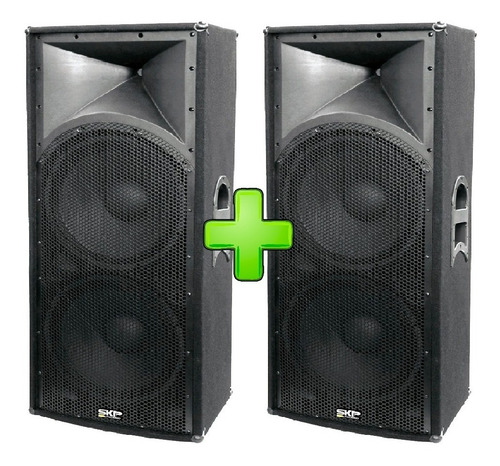 Caja Bafle Parlante Columna 15 Skp Sk2154 1400w X 2unidades