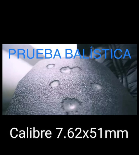 Par De Placas Antibalas Nivel 5 Acero Kevlar Calibre 30 M2