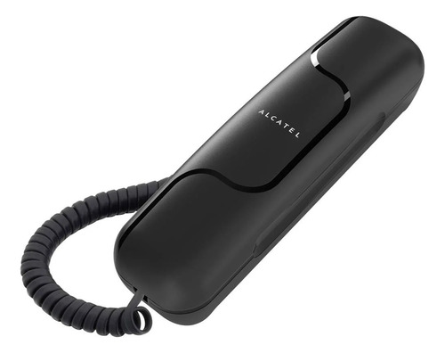 Telefono Fijo Tipo Gondola Alcatel T06 Black - Revogames