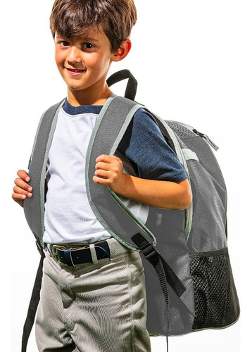 Back Pack Beisbol Softbol Franklin Mlb Gris Infantil