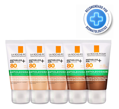 Protetor Solar La Roche-posay Anthelios Gel Creme Fps80 40ml