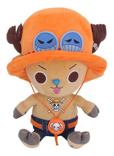 One Piece Ace Tony Chopper Peluche Muñeca Niños Regalo 30cm