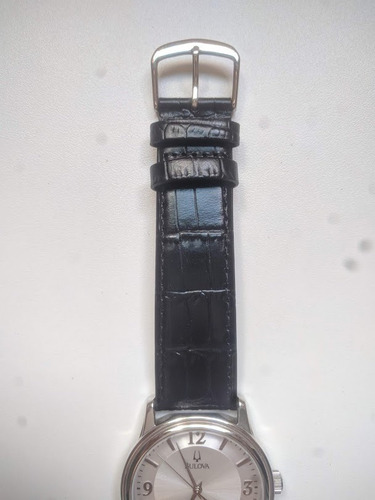 Relógio Bulova Couro B3 C8337041