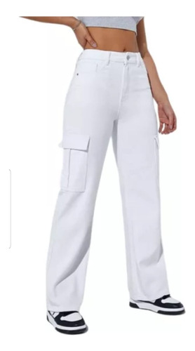 Pantalón Boom De Mujer Blanco 