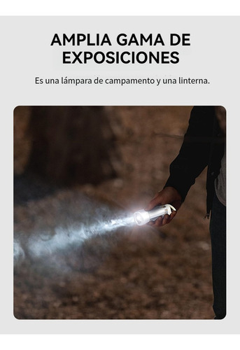 Mazoom E-hyl801 Lampara Camping Led Linternas Recargables