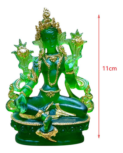 Estatua De Buda Sentado, Figura De Buda, Manualidades Verde