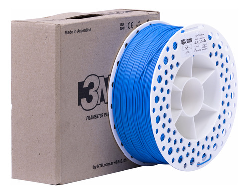 3n3 PLA+ 3NMax filamento 1.75mm 1kg color azul