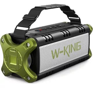 Parlante Altavoces Bluetooth, W-king Portátil Fuerte De 50 W