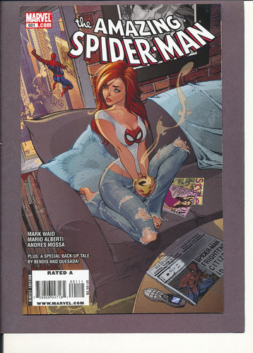 Comic - Amazing Spider-man #601 Scott Campbell Inglés 