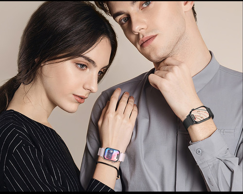 Deiaao Kr86 1.95'' Compatible Ai Voice Assistant Smartwatch Ladies Ip67 Waterproof Bluetooth Talk Smartwatch Rosa