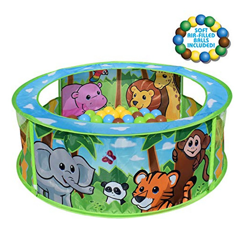 Sunny Days Entertainment Zoo Bola Con Bolas Incluidas  Tien