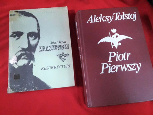 Tolstoj Kraszewsky En Polaco Lote 2 Libros Excelentes