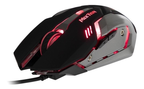 Mouse 
gamer de juego Meetion  M915 MT-M915 black