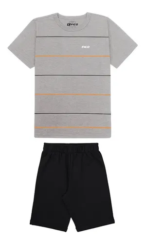 comprar Conjunto Short Y Camiseta Para Niño Fico Mvd Sport