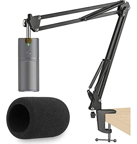 Razer Seiren X Mic Boom Arm Con Parabrisas De Espuma, Soport