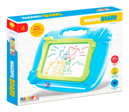 Pizarra Mágica Infantil Multicolor Mediana - Magnific Board