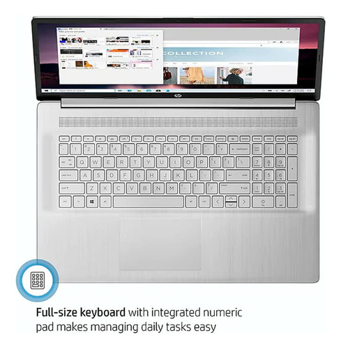 Laptop Hp 17 17.3 R5 5500u 8gb 512gb Ssd W11 Home