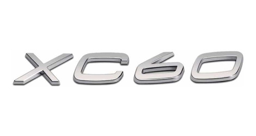 Logo Xc 60 Emblema Para Volvo Xc60 15.3x2.9cm