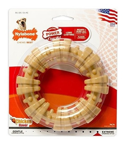 Nylabone Gigante Original Del Hueso De Perro De Sabores Anil