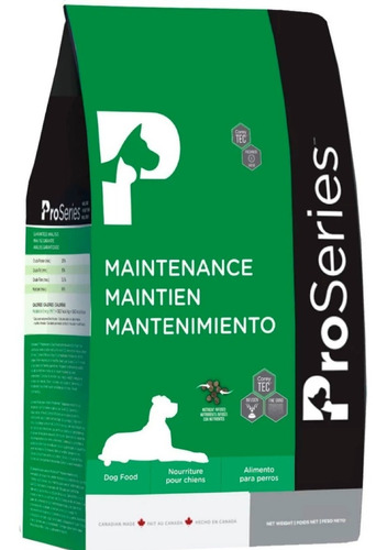 Alimento Proseries Mantenimiento 12.9 Kg - Sellado