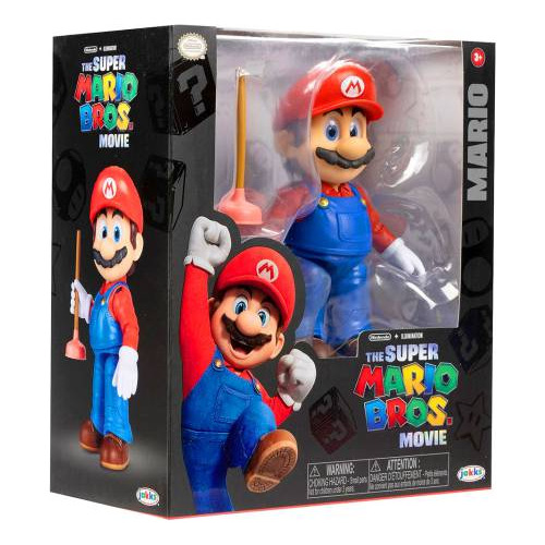 Super Mario Bros Movie Figura Mario Bros Fontanero Original 