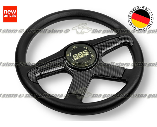 Volante 4 Brazos Tipo Bbs Fibra De Carbono Mk1 Mk2 Mk3 Gti (Usado)