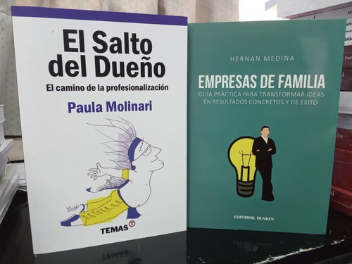Libro Combo El Salto Del Dueño + Empresas De Familia