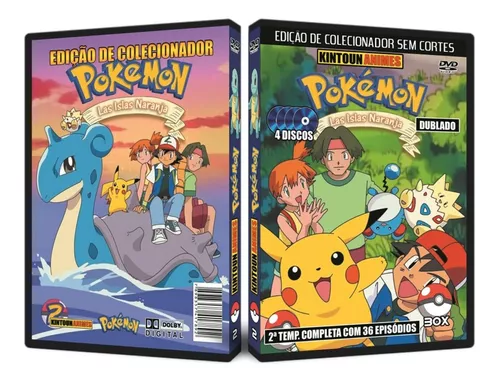 DVD Pokemon 2ª Temporada Completa e Dublada