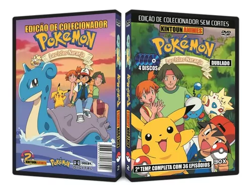 Dvd Anime Pokémon 20ª Temporada Sol E Lua Dublado